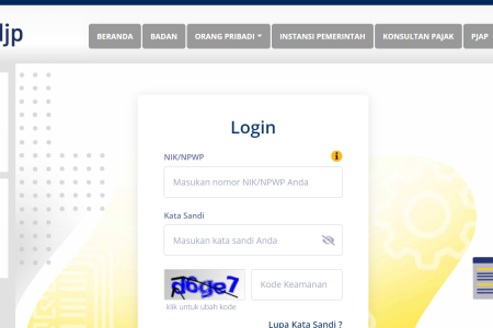 Akses Layanan DJP Menggunakan NIK